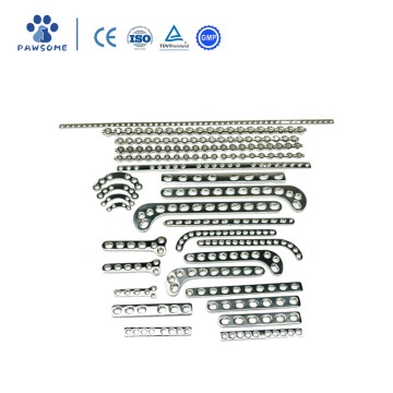 Veterinary Orthopedic Trauma Stainless Steel Material Non-Locking Plates And Screws
